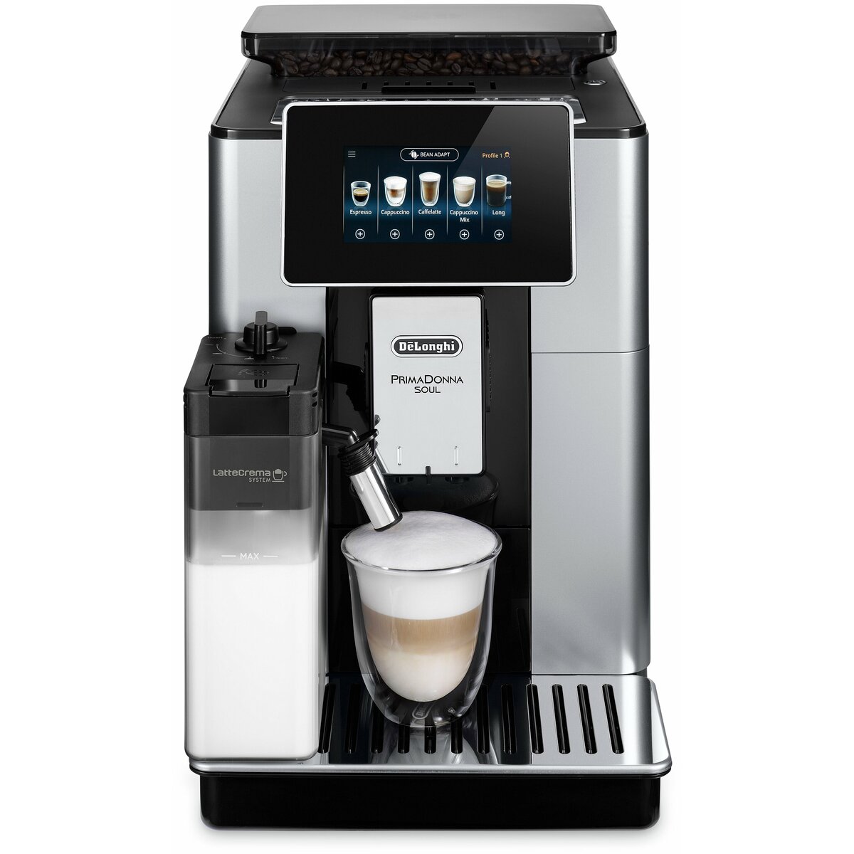 Кофемашина De'Longhi PrimaDonna SOUL ECAM610.55.SB (Цвет: Inox)