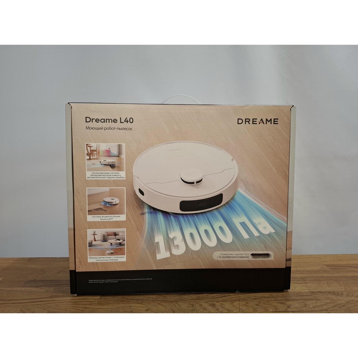 Робот-пылесос Dreame L40, белый