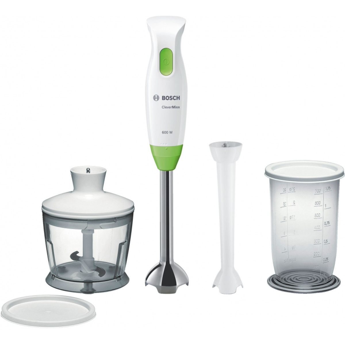 Блендер погружной Bosch CleverMixx Dip & Dressing MSM2623G (Цвет: White / Green)