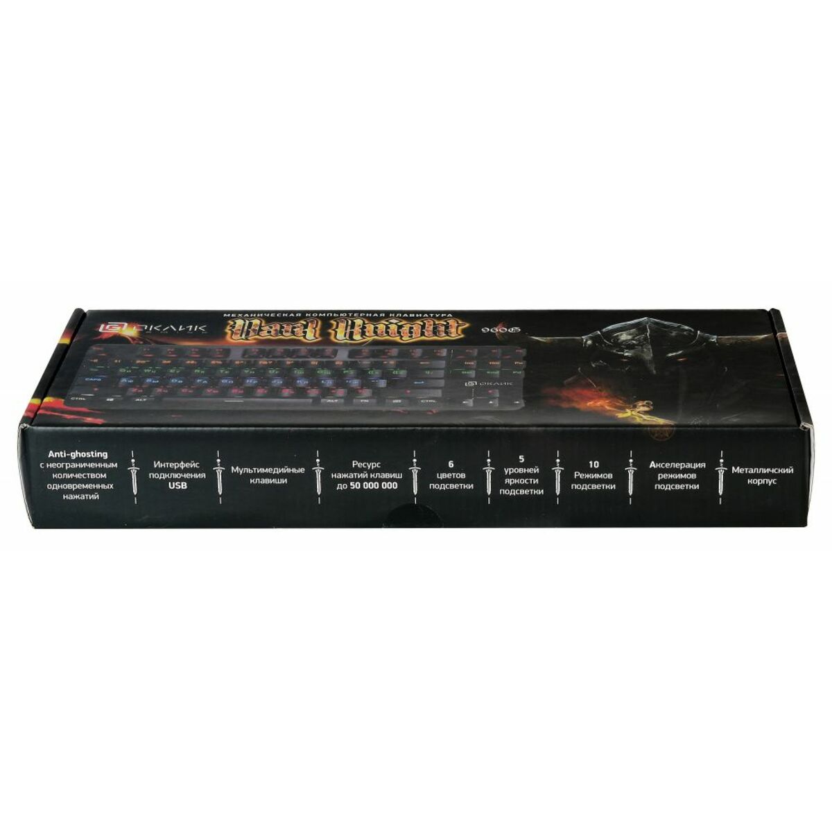 Клавиатура Оклик 960G Dark Knight механическая (Цвет: Black)