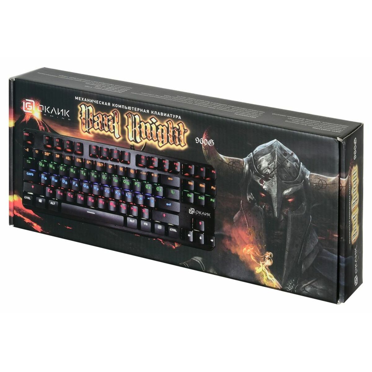 Клавиатура Оклик 960G Dark Knight механическая (Цвет: Black)
