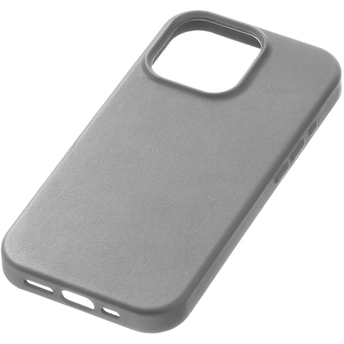 Чехол-накладка uBear Capital Leather Mag Case для смартфона Apple iPhone 16 Pro Max (Цвет: Grey)