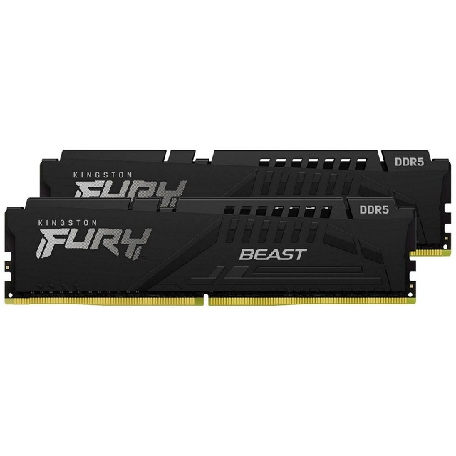 Память Kingston Fury Beast DDR5 16Gb (2х8) KF552C40BBK2-16