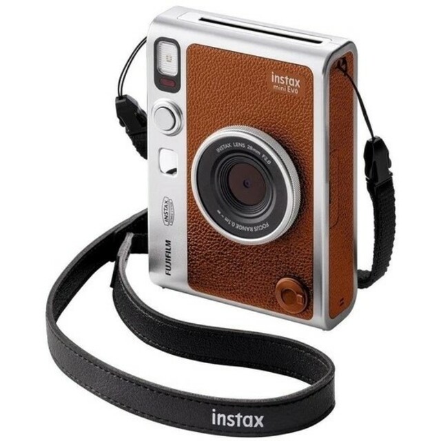 Фотоаппарат моментальной печати Fujifilm Instax Mini Evo (Цвет: Brown)