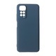 Чехол-накладка Borasco MicroFiber Case для смартфона Xiaomi Redmi Note 11/11S (Цвет: Blue)