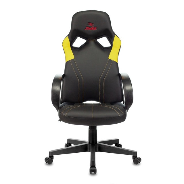 Кресло игровое Zombie RUNNER (Цвет: Black/Yellow)