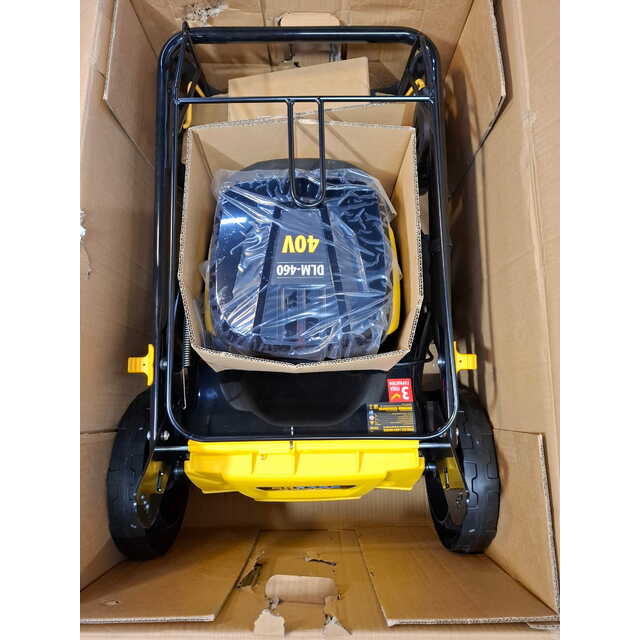 Газонокосилка роторная Denzel DLM-460 (Цвет: Yellow / Black)