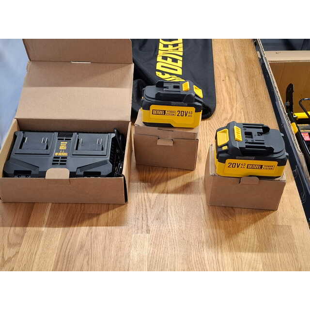 Газонокосилка роторная Denzel DLM-460 (Цвет: Yellow / Black)