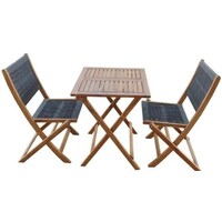 Набор садовой мебели Thinh Phu TP2090.0.2 (3 предмета) (Цвет: Brown/Gray)