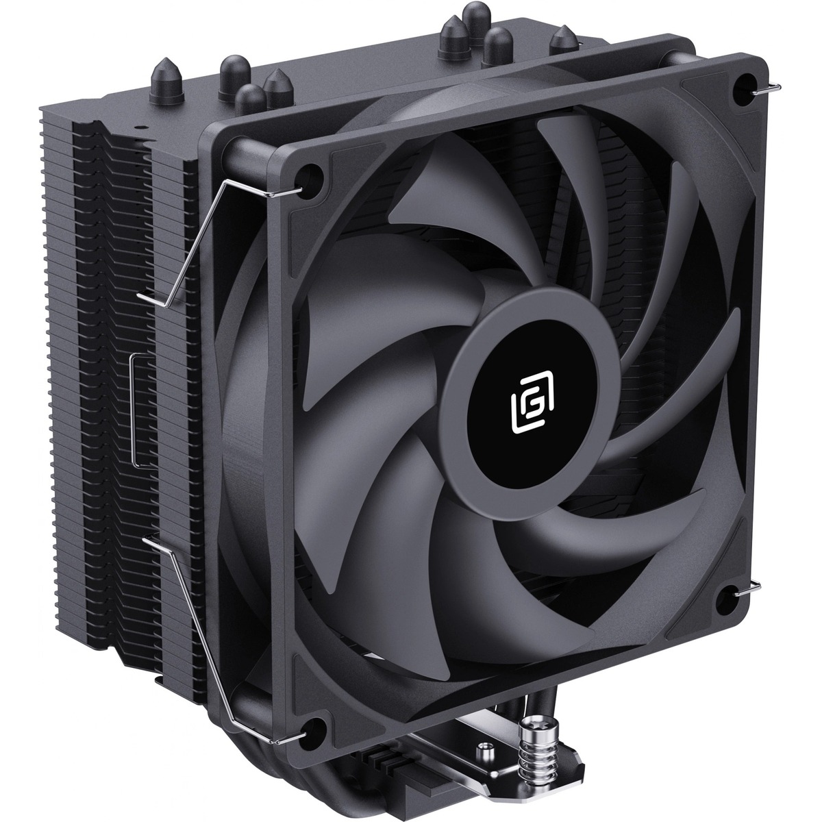 Устройство охлаждения(кулер) Оклик OG-CPC180-PWM1 Soc-AM5/AM4/1151/1200/2066/2011/1700 черный 4-pin 20dB Al+Cu 180W 820gr Ret