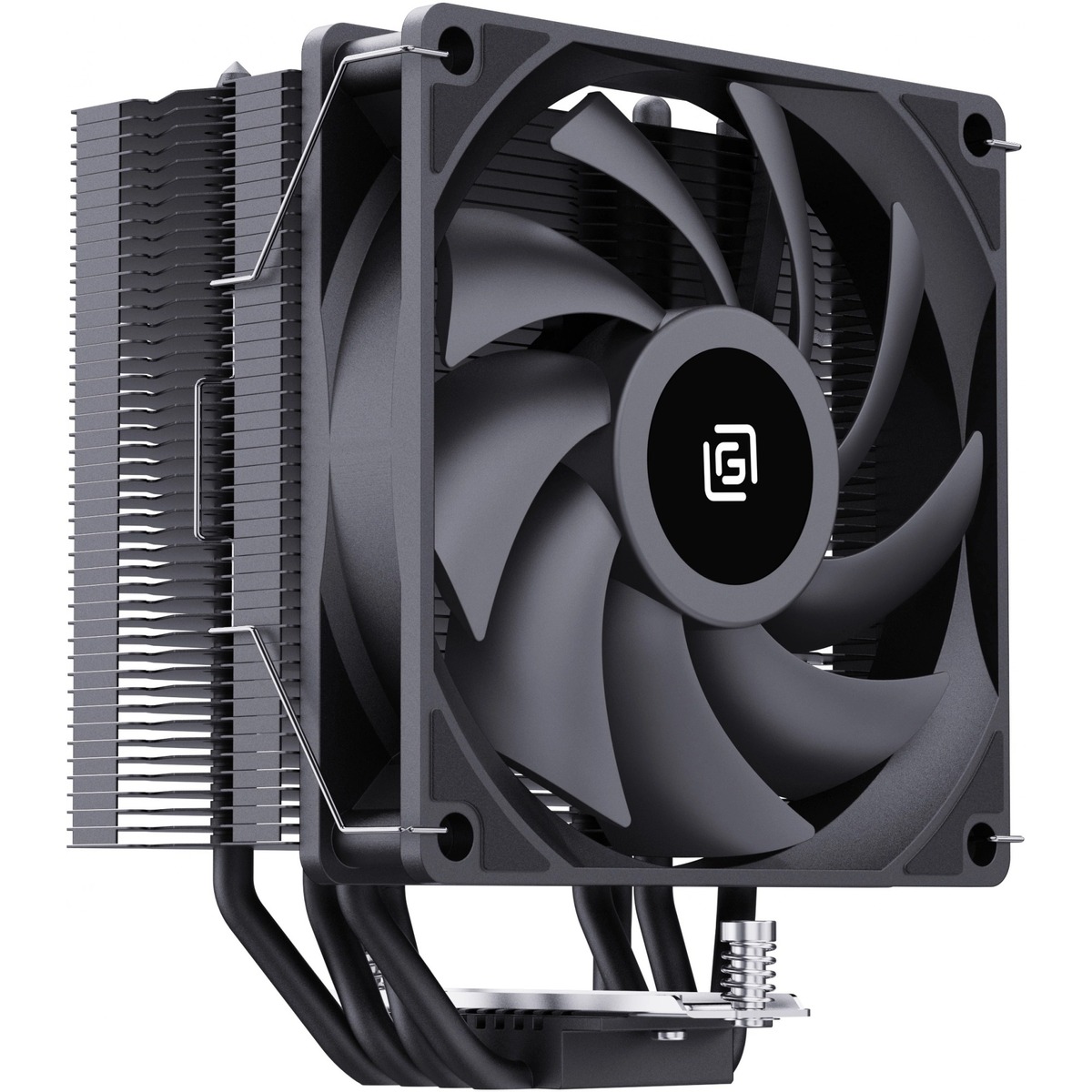 Устройство охлаждения(кулер) Оклик OG-CPC180-PWM1 Soc-AM5/AM4/1151/1200/2066/2011/1700 черный 4-pin 20dB Al+Cu 180W 820gr Ret