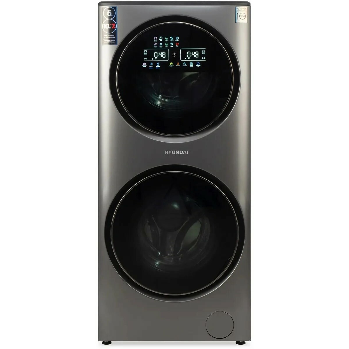 Стиральная машина Hyundai Proxima WMD9424 (Цвет: Silver)