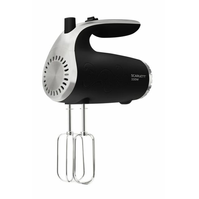 Миксер ручной Scarlett SC-HM40S09 (Цвет: Black / Silver)