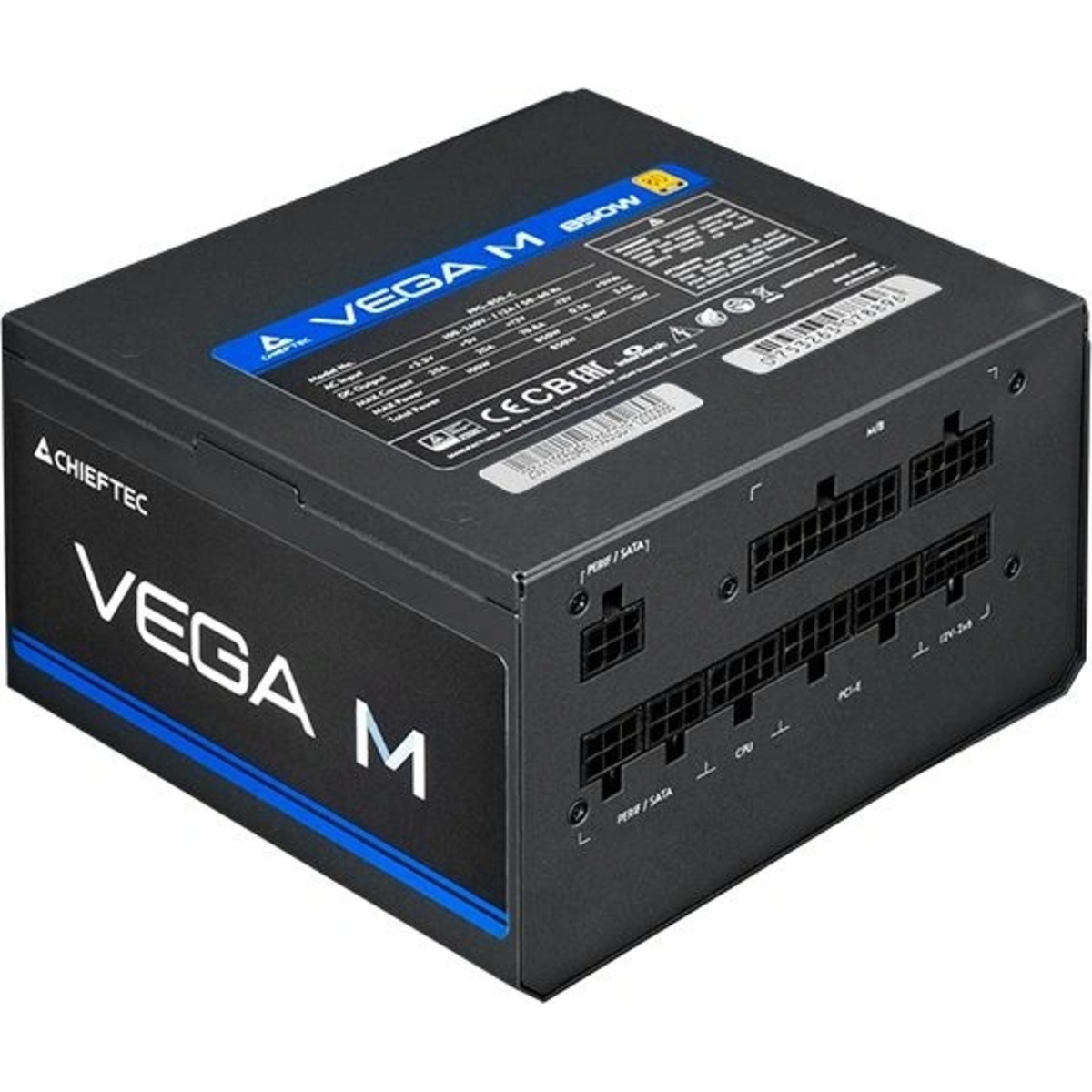 Блок питания Chieftec ATX 750W Vega M PPG-750-C