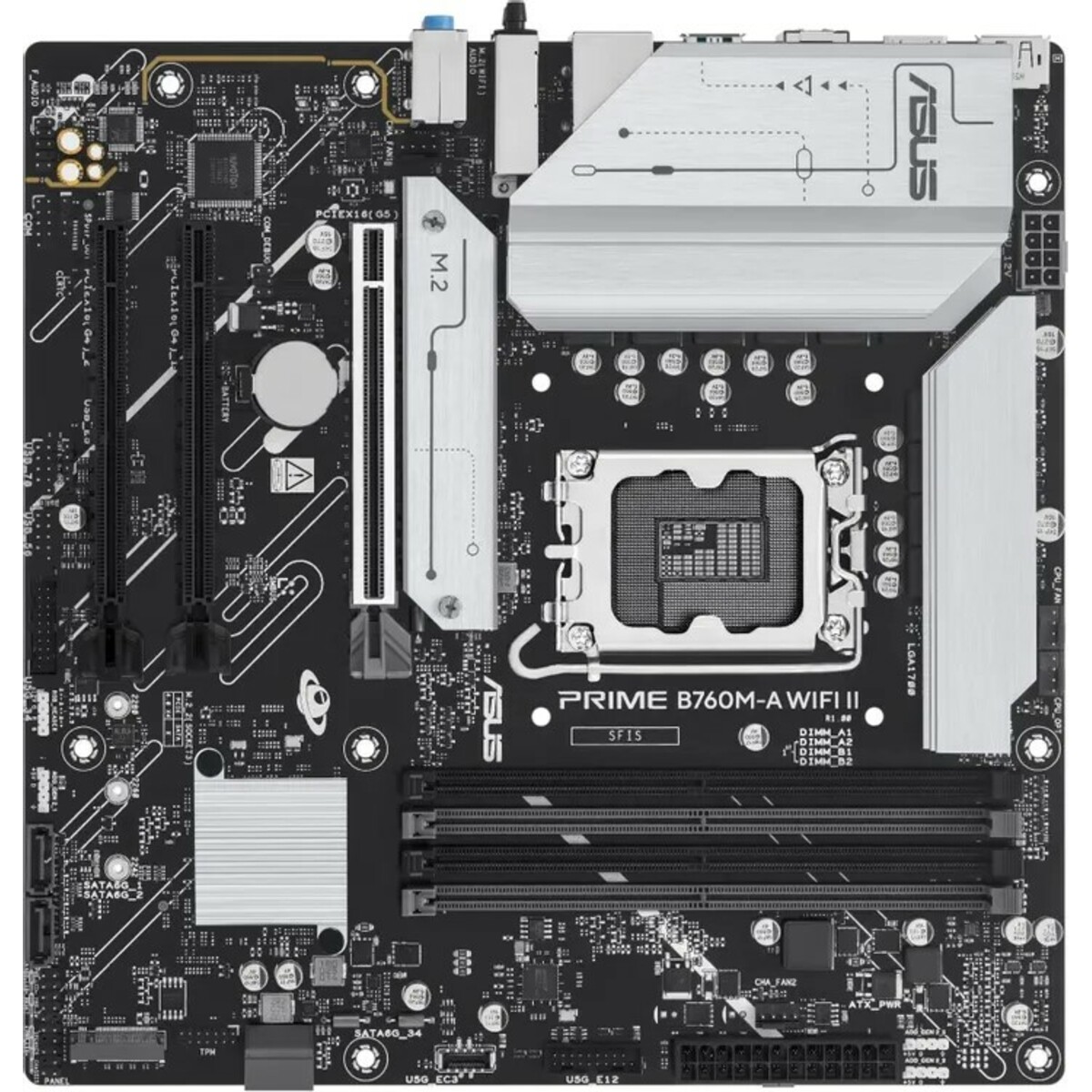 Материнская плата Asus PRIME B760M-A WIFI II 