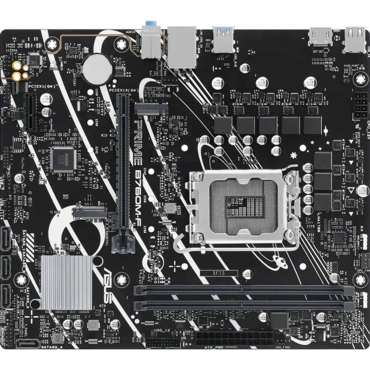 Материнская плата Asus PRIME B760M-F 