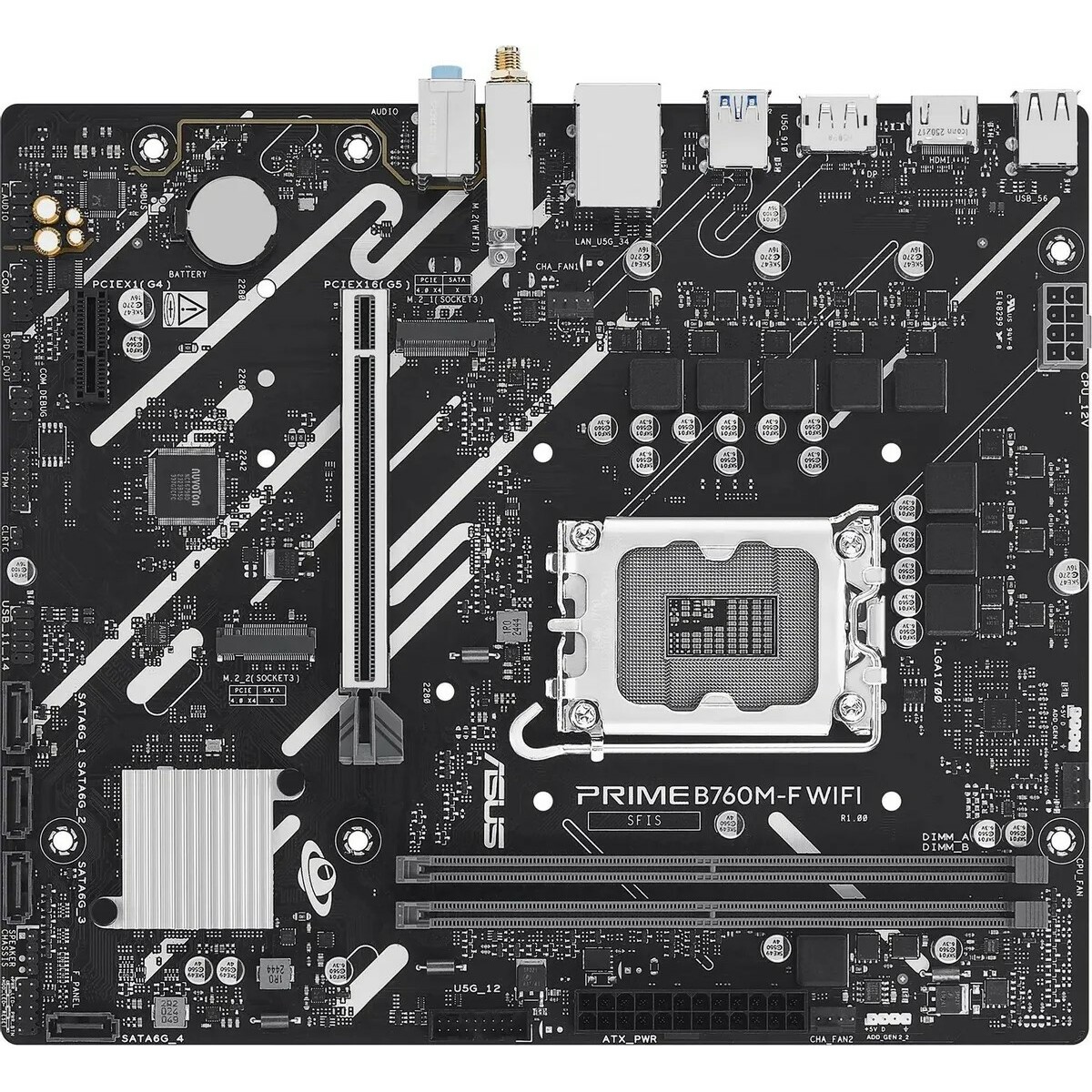 Материнская плата Asus PRIME B760M-F WIFI 