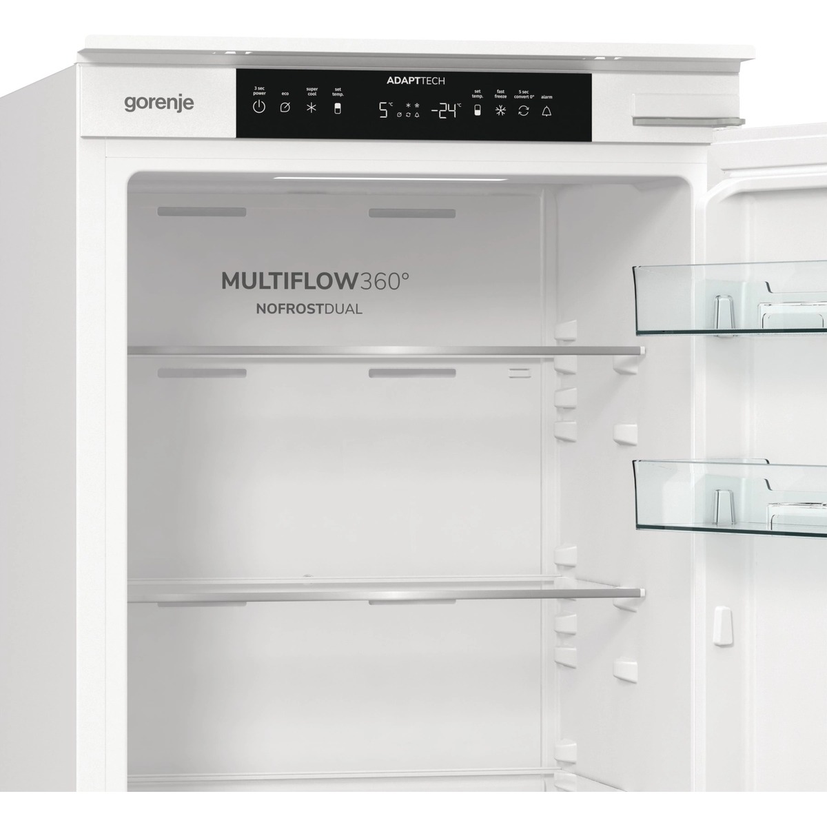 Холодильник Gorenje NRKI517141, белый