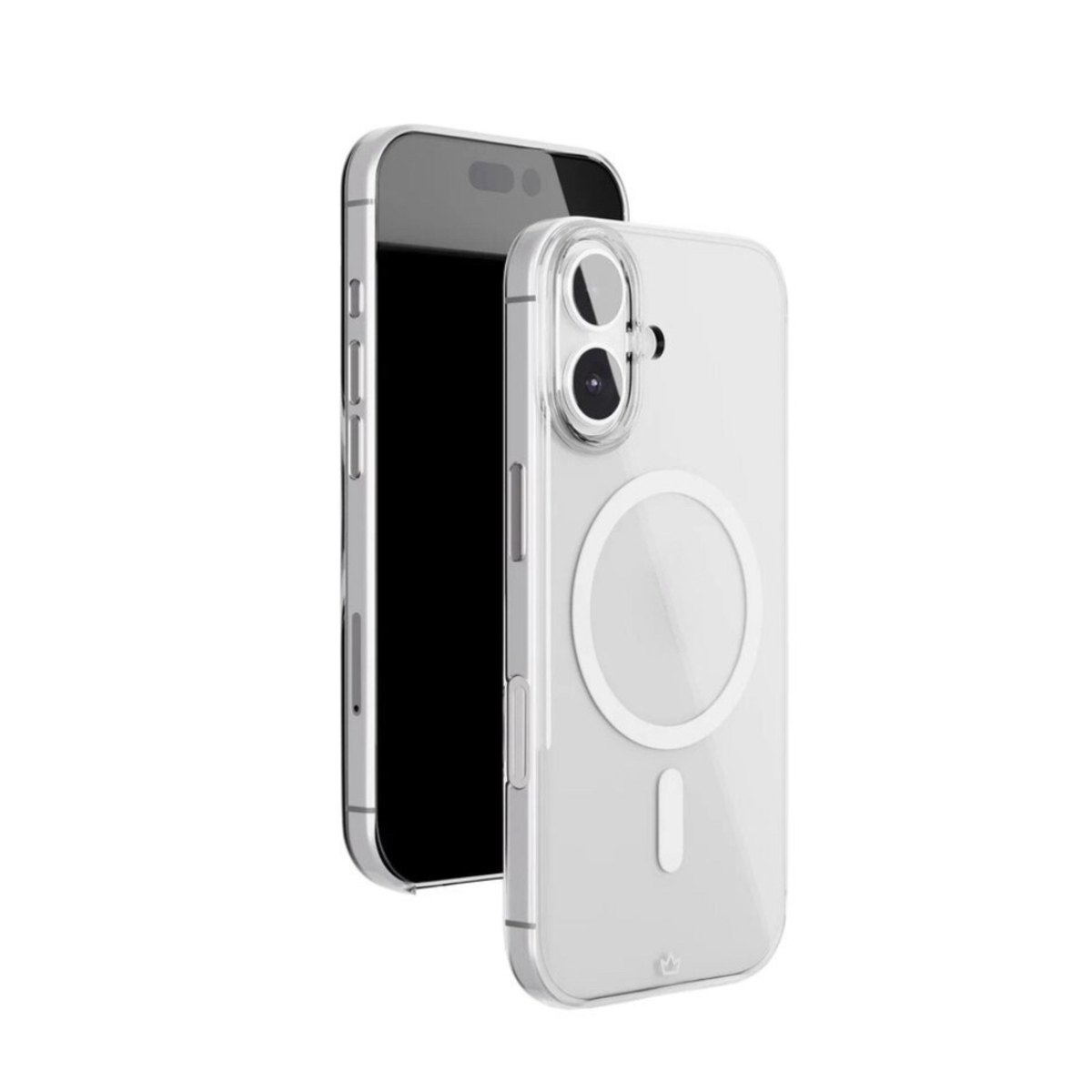 Чехол-накладка VLP Puro Case with MagSafe для смартфона Apple iPhone 16 Plus (Цвет: Transparent)