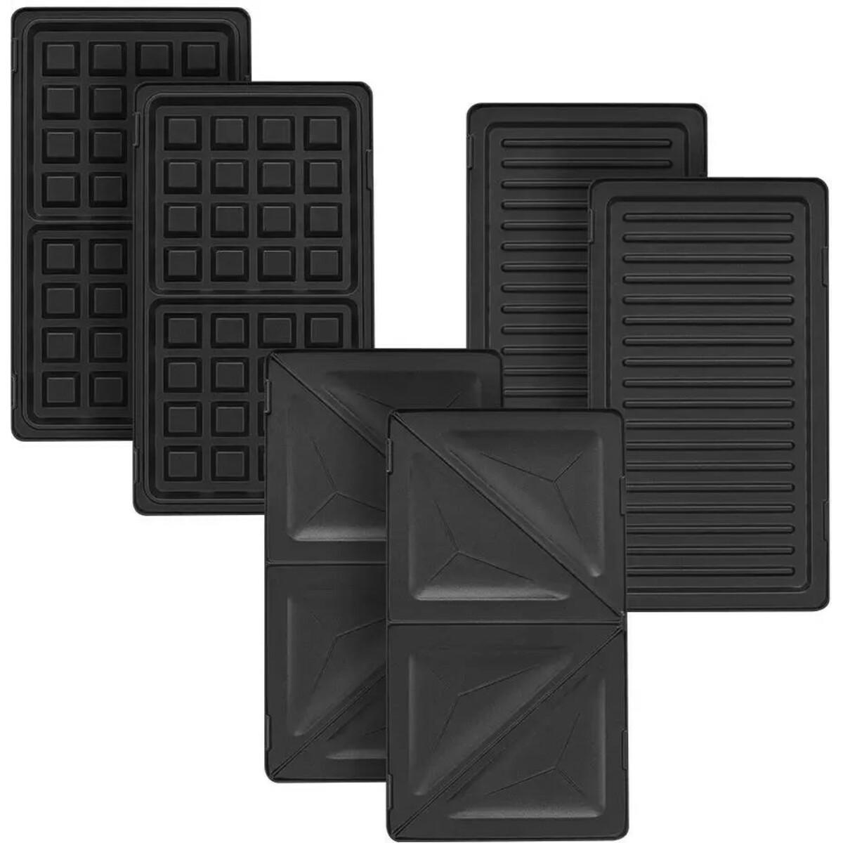 Вафельница Kitfort КТ-3611 (Цвет: Black/Purple)