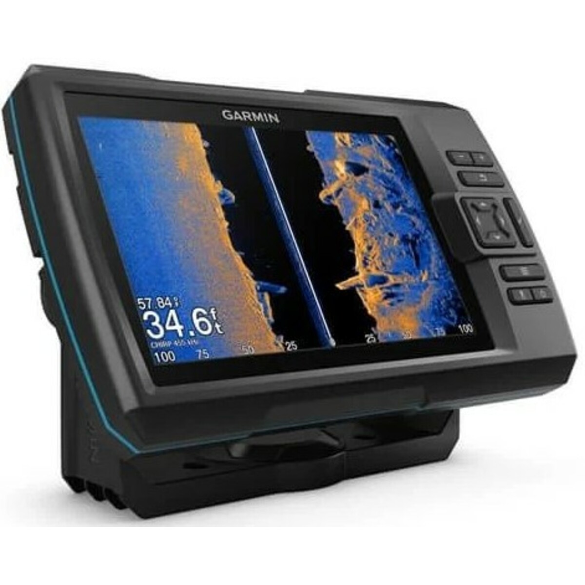 Эхолот Garmin Striker Vivid 7SV + Transducer, черный 