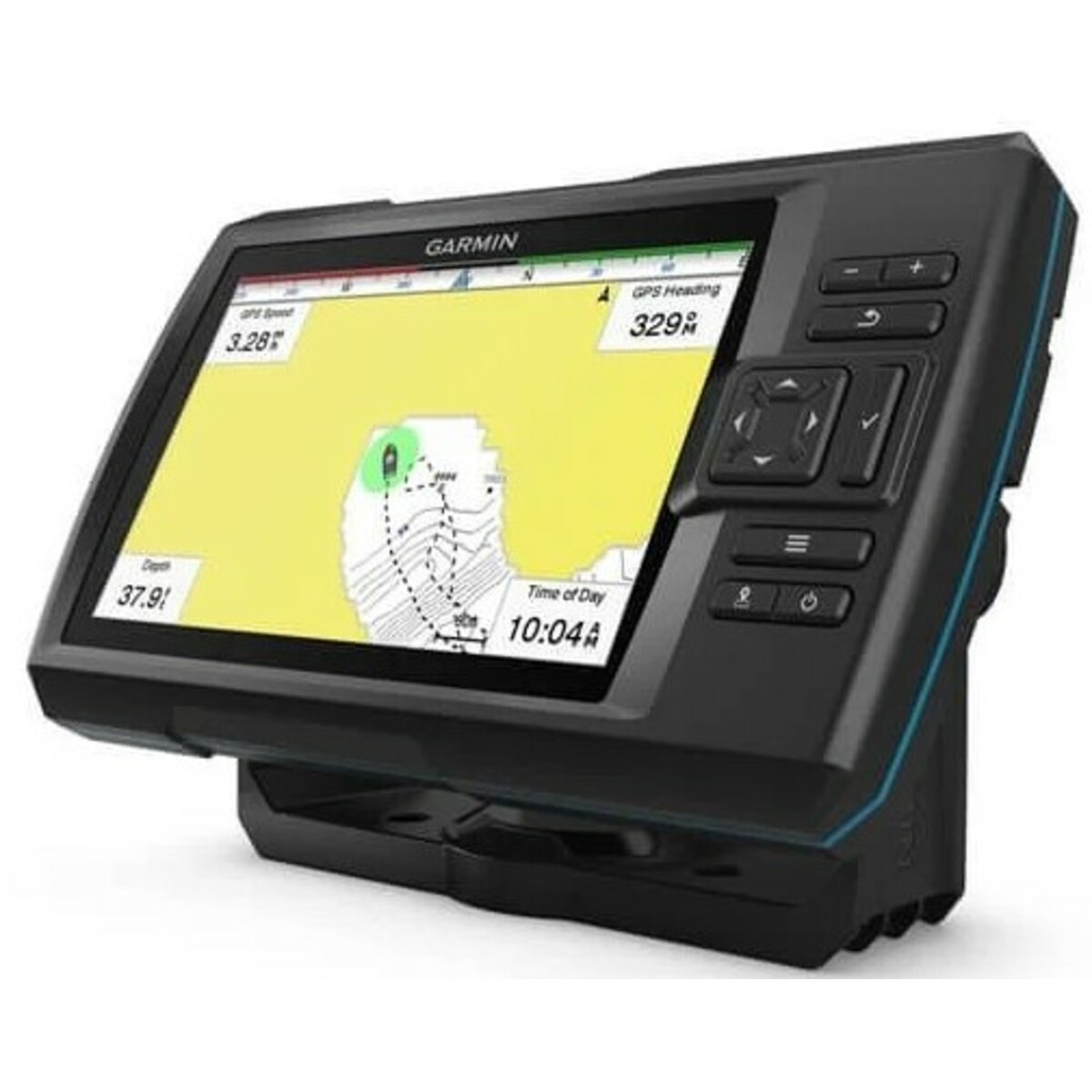 Эхолот Garmin Striker Vivid 7SV + Transducer, черный 