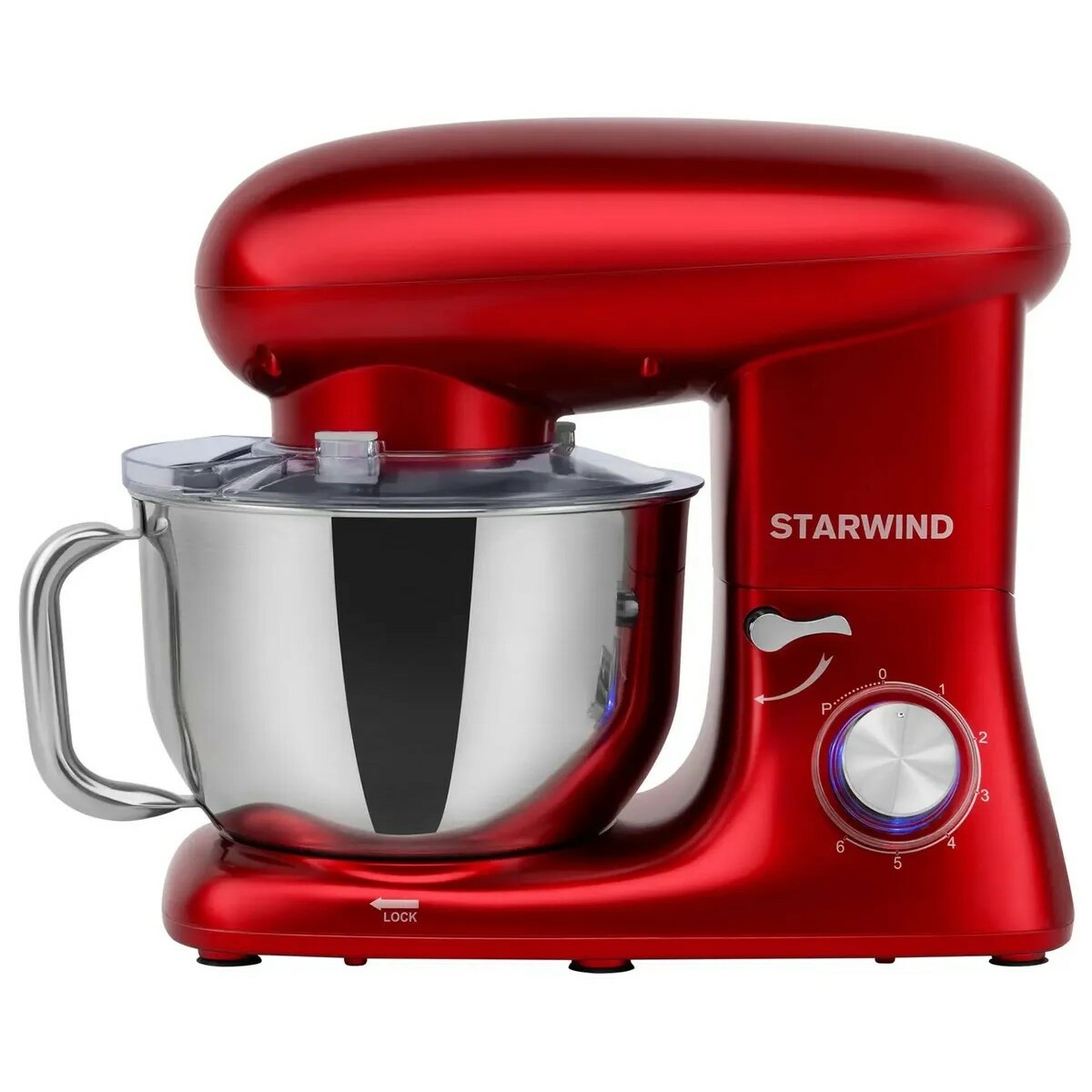 Миксер планетарный Starwind SPM7165 (Цвет: Red)