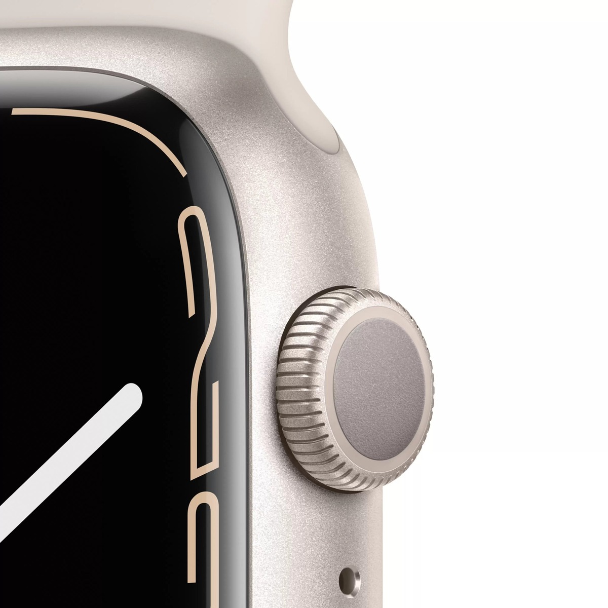 Умные часы Apple Watch Series 7 41mm Cellular Aluminum Case with Sport Band (Цвет: Starlight)