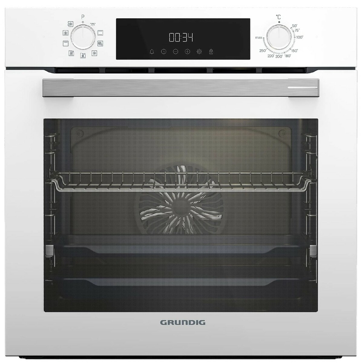 Духовой шкаф Grundig GEBM12300WC, белый