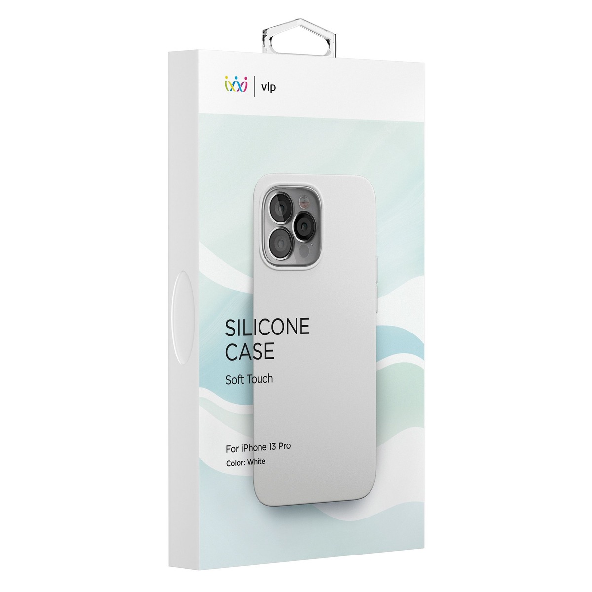 Чехол-накладка VLP Silicone Case для смартфона Apple iPhone 13 Pro, белый