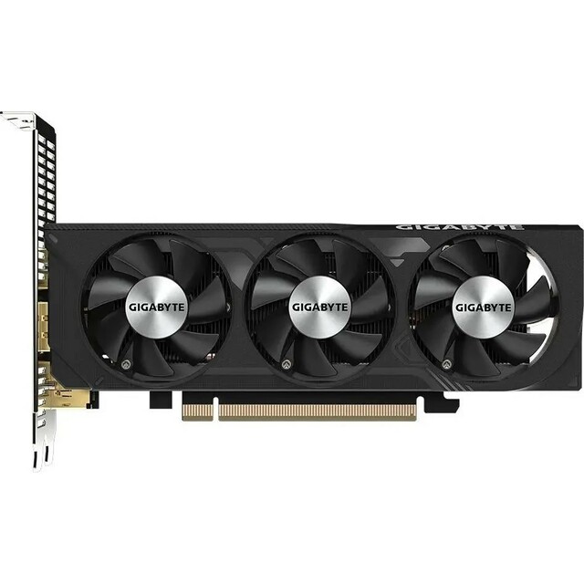 Видеокарта GIGABYTE GeForce RTX 4060 D6 Low Profile 8G (GV-N4060D6-8GL)