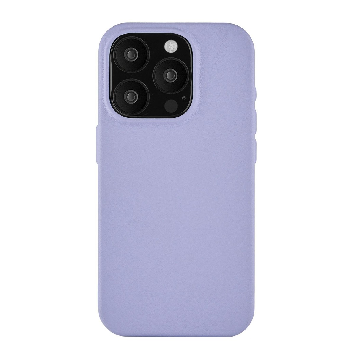 Чехол-накладка uBear Capital Leather Mag Case для смартфона Apple iPhone 15 Pro (Цвет: Digital Lavender)