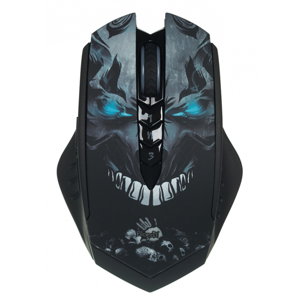 Беспроводная мышь A4 Bloody R80 Skull (Цвет: Black)