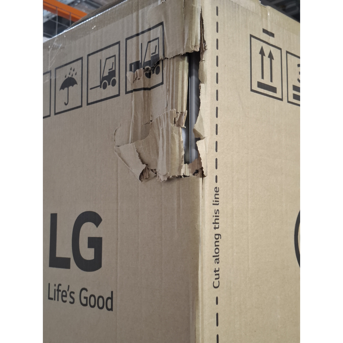 Холодильник LG GA-B509CQSL, белый