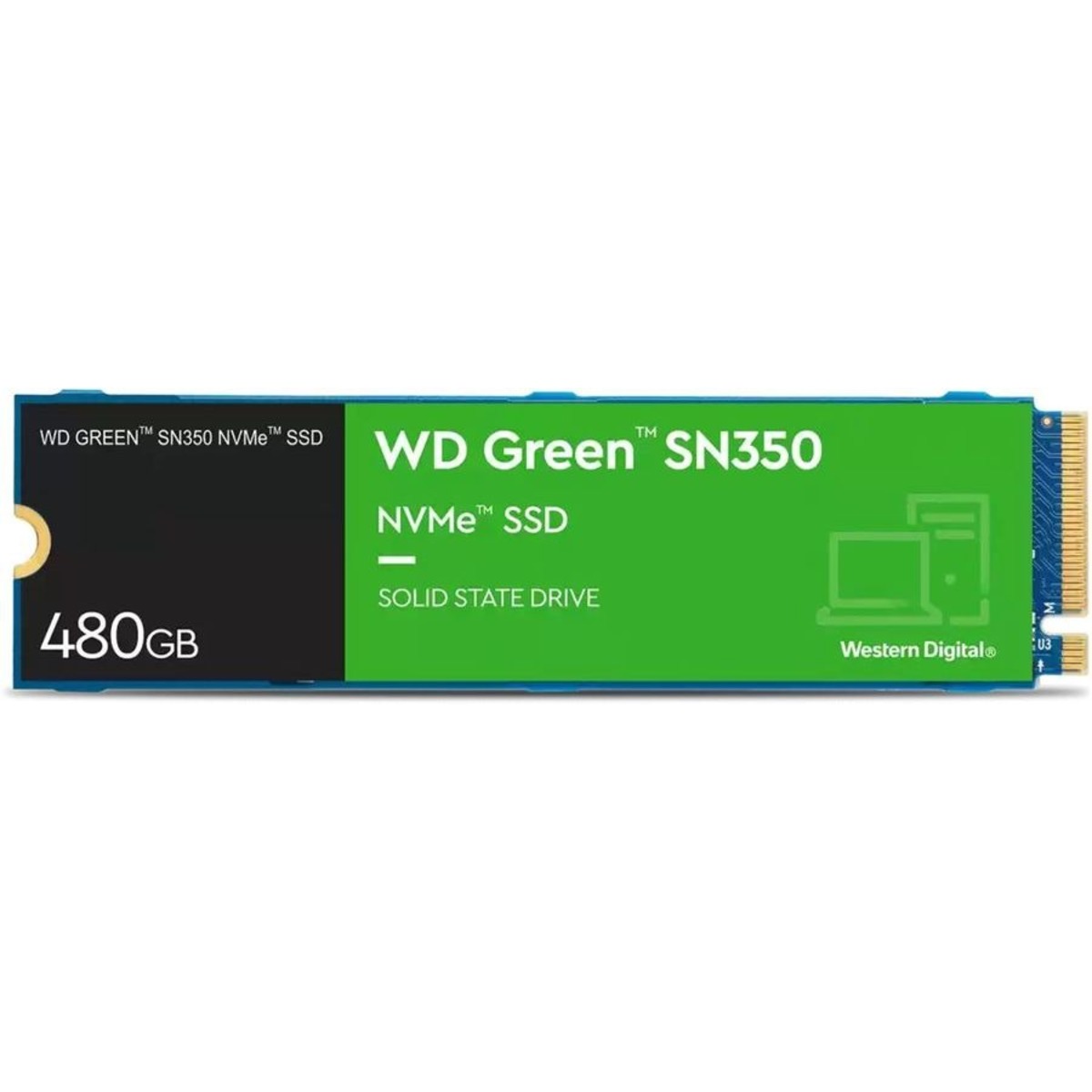 Накопитель SSD Western Digital PCI-E 3.0 x4 480Gb WDS480G2G0C