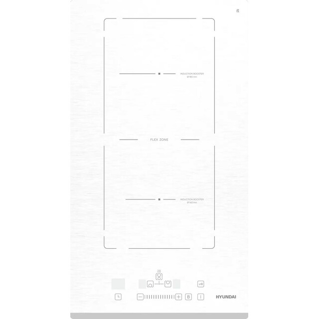 Варочная панель Hyundai HHI 3772 WG, белый