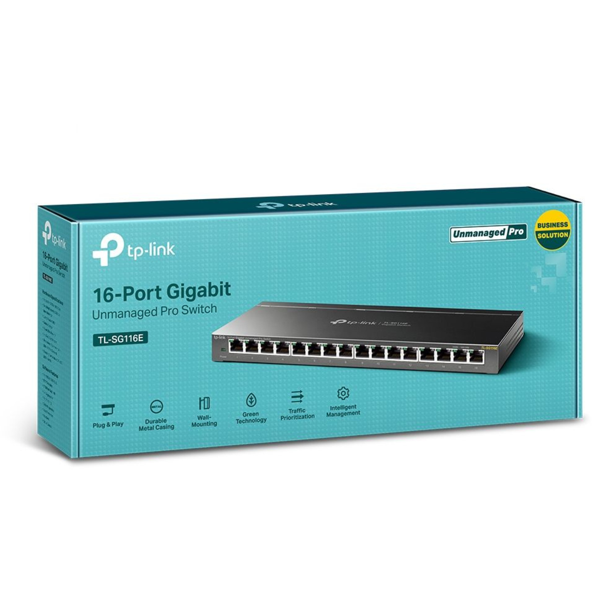 Коммутатор неуправляемый TP-Link TL-SG116E