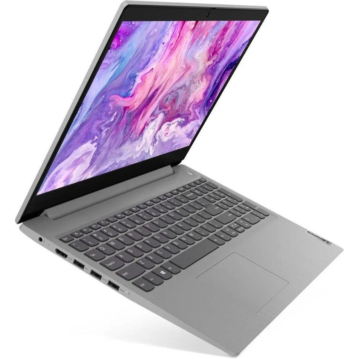 Ноутбук Lenovo IdeaPad 3 15IGL05 Pentium Silver N5030 8Gb SSD256Gb Intel UHD Graphics 605 15.6 IPS FHD (1920x1080) Free DOS grey WiFi BT Cam (81WQ0082RK)