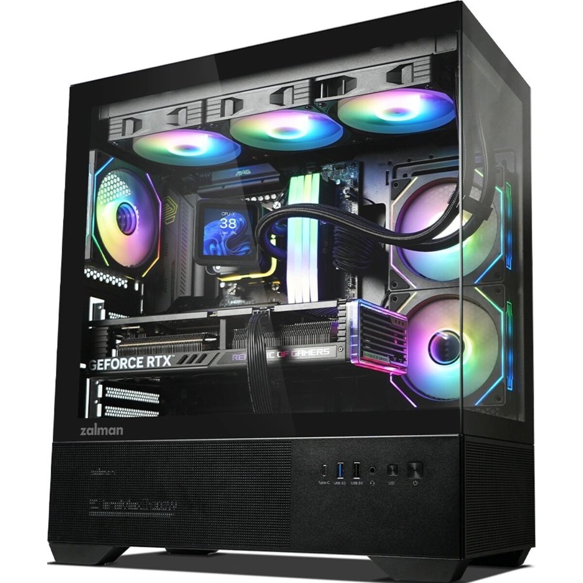 Корпус Zalman Chronix V2, черный