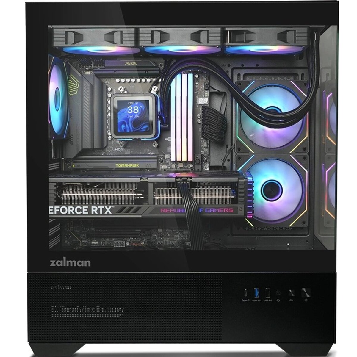 Корпус Zalman Chronix V2, черный