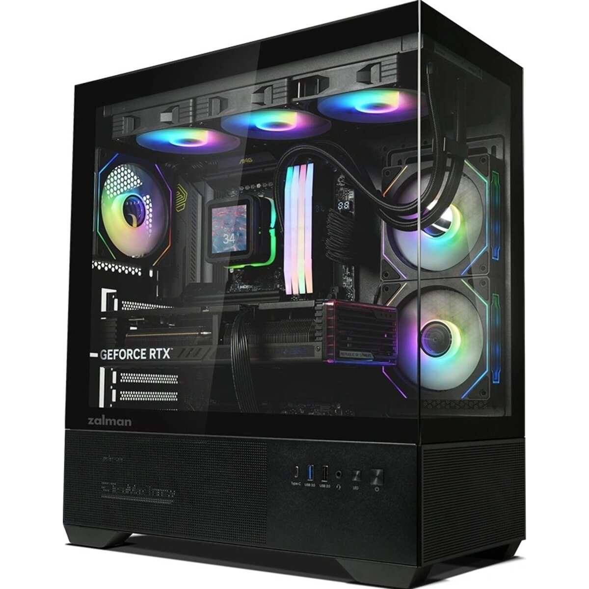 Корпус Zalman Chronix V2, черный