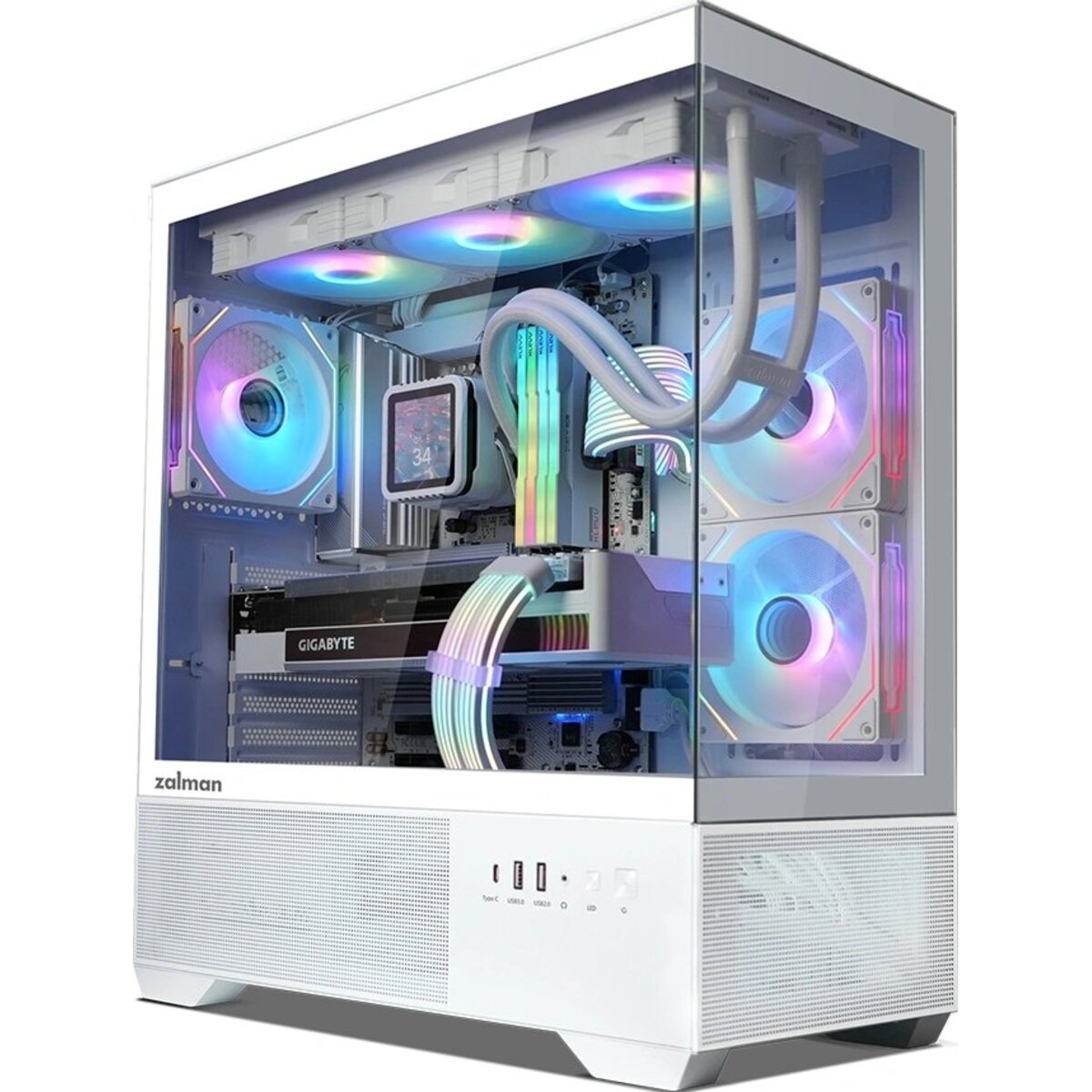 Корпус Zalman Chronix V2, белый
