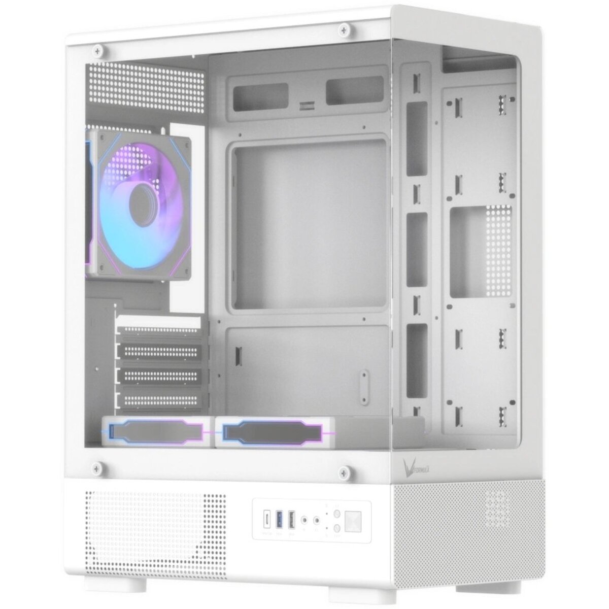 Корпус Formula Crystal Z1CM Plus AR v2, белый