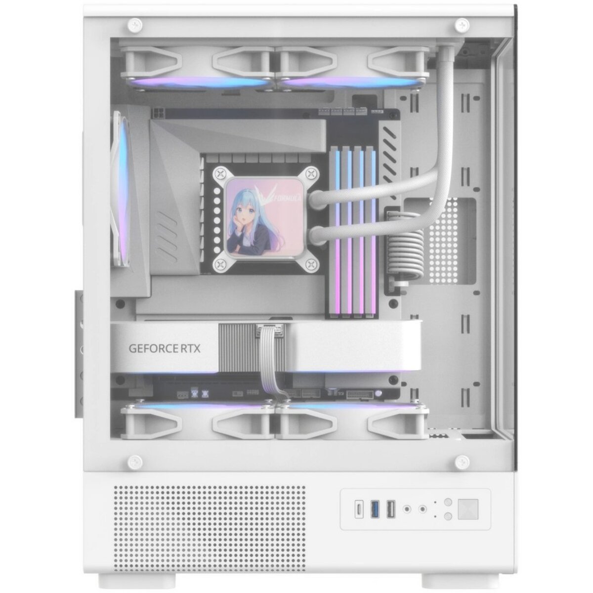 Корпус Formula Crystal Z1CM Plus AR v2, белый