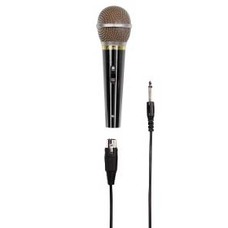 Микрофон проводной Hama H-46060  (Цвет: Black)