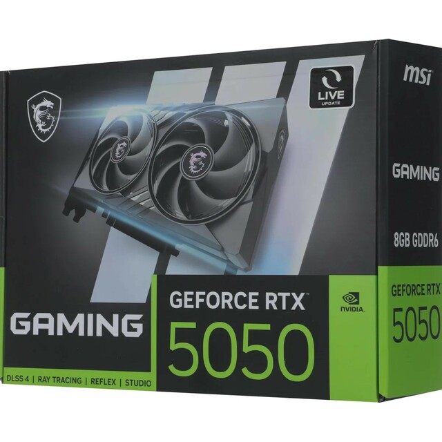 Видеокарта MSI GeForce RTX 5050 GAMING 8Gb 