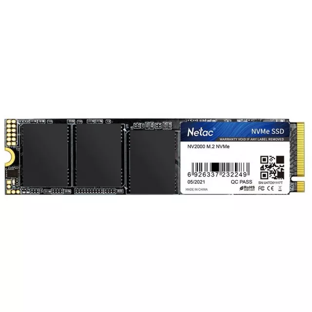 Накопитель SSD Netac PCI-E 3.0 x4 256Gb NT01NV2000-256-E4X