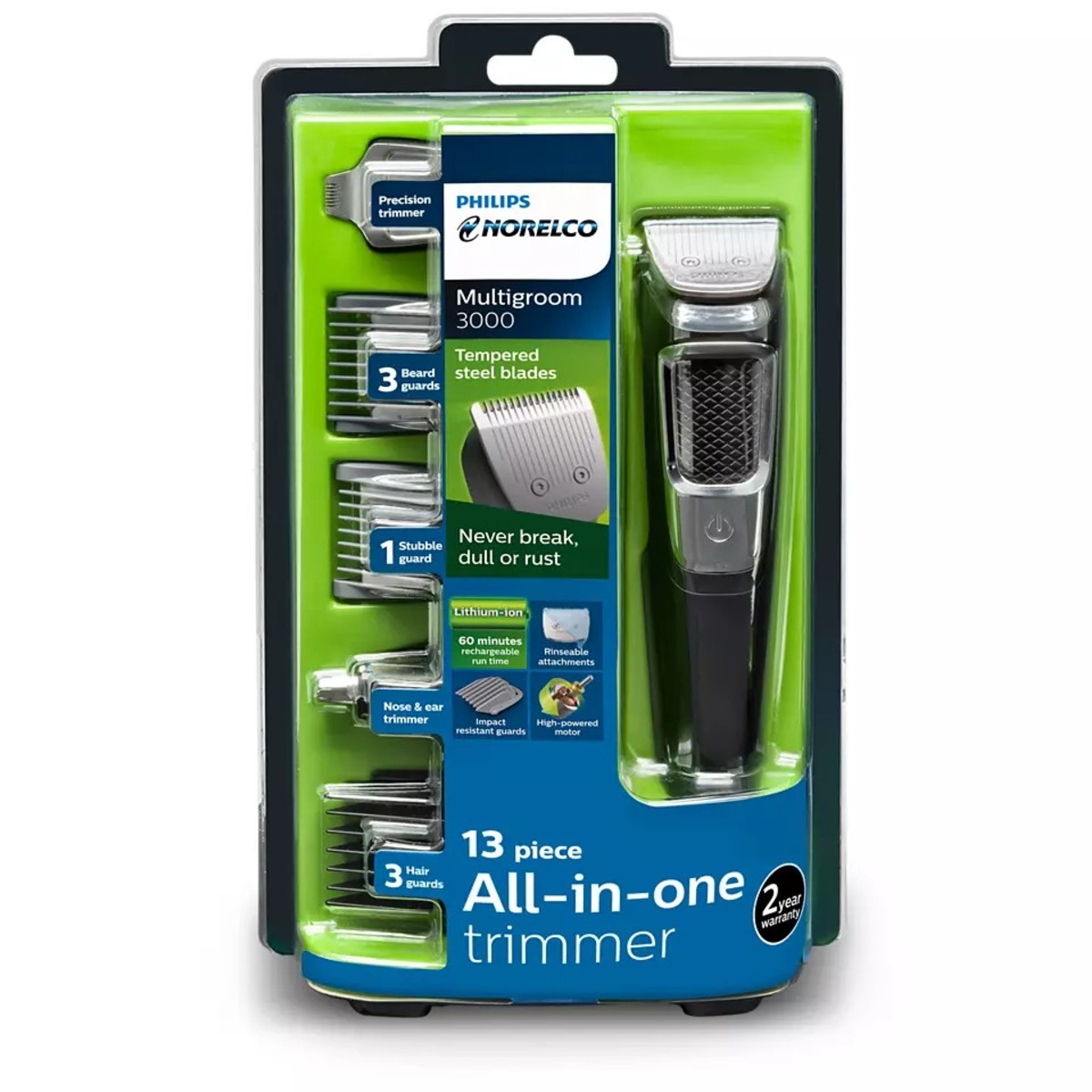 Триммер Philips Norelco Multigroom 3000 (Цвет: Black)