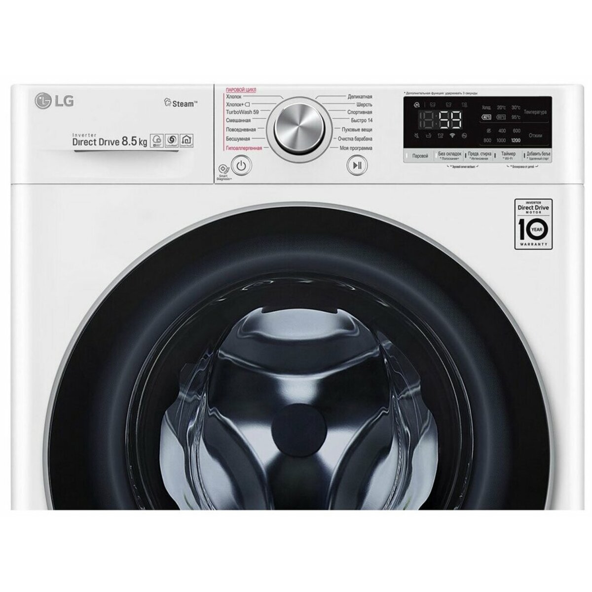 Стиральная машина LG F2V7GW1W (Цвет: White)