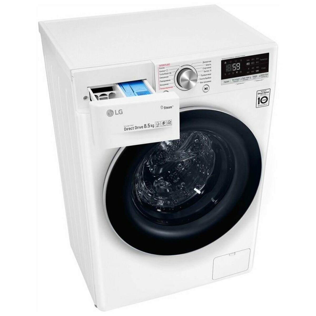 Стиральная машина LG F2V7GW1W (Цвет: White)